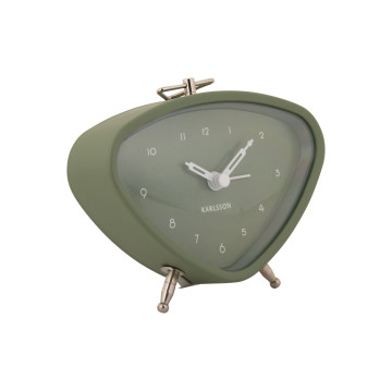 Budík Karlsson KA5946GR Triangle, 12cm